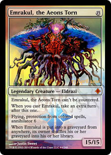 (Promo-Prerelease)Emrakul, the Aeons Torn/引き裂かれし永劫、エムラクール